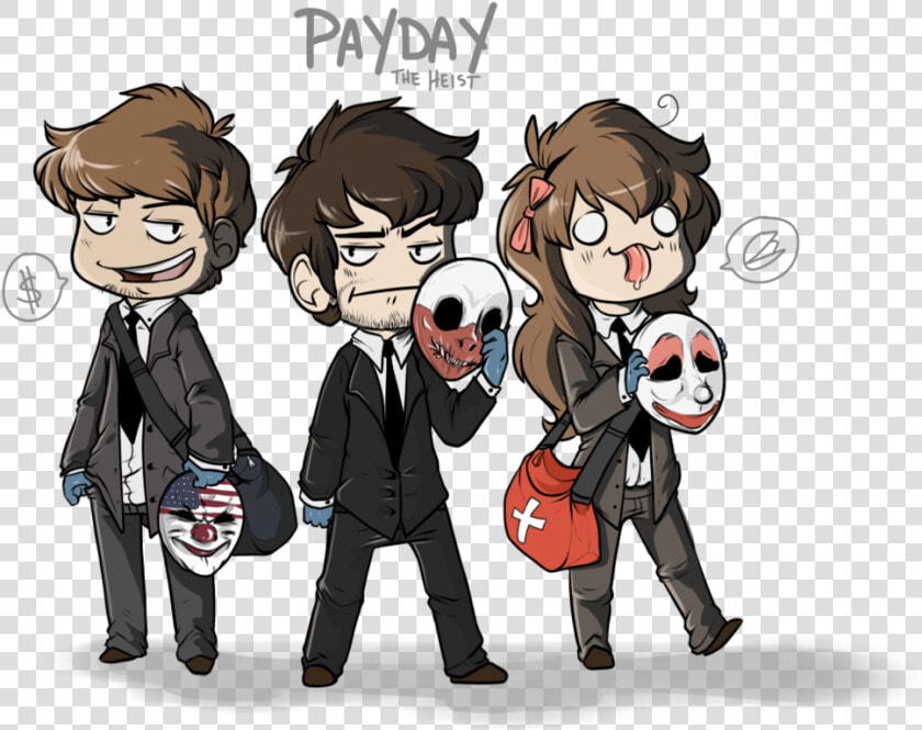 Payday 2 And Dark Souls  Oh Good  Let The Chaos Zewihander   Payday 2 Cartoon Png  Transparent PngTransparent PNG