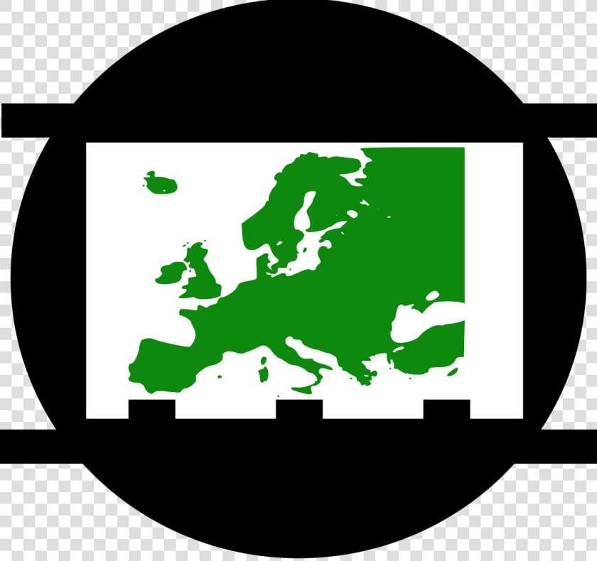 Blank Green Map Of Europe  HD Png DownloadTransparent PNG