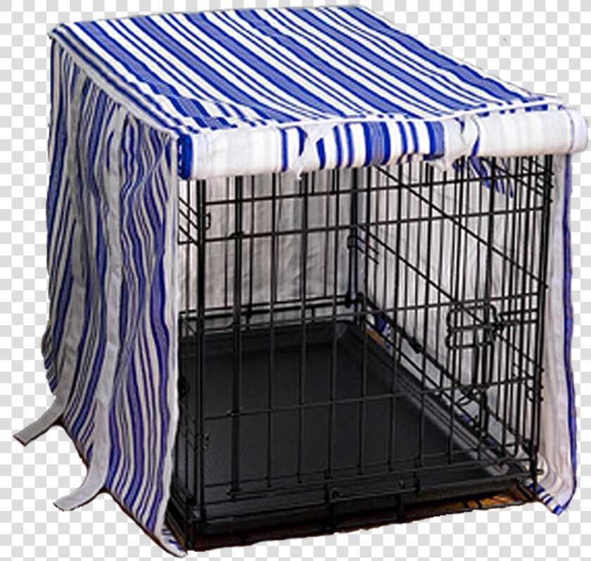 Discontinued Blue Stripe Doghouse Cover   Cage  HD Png DownloadTransparent PNG