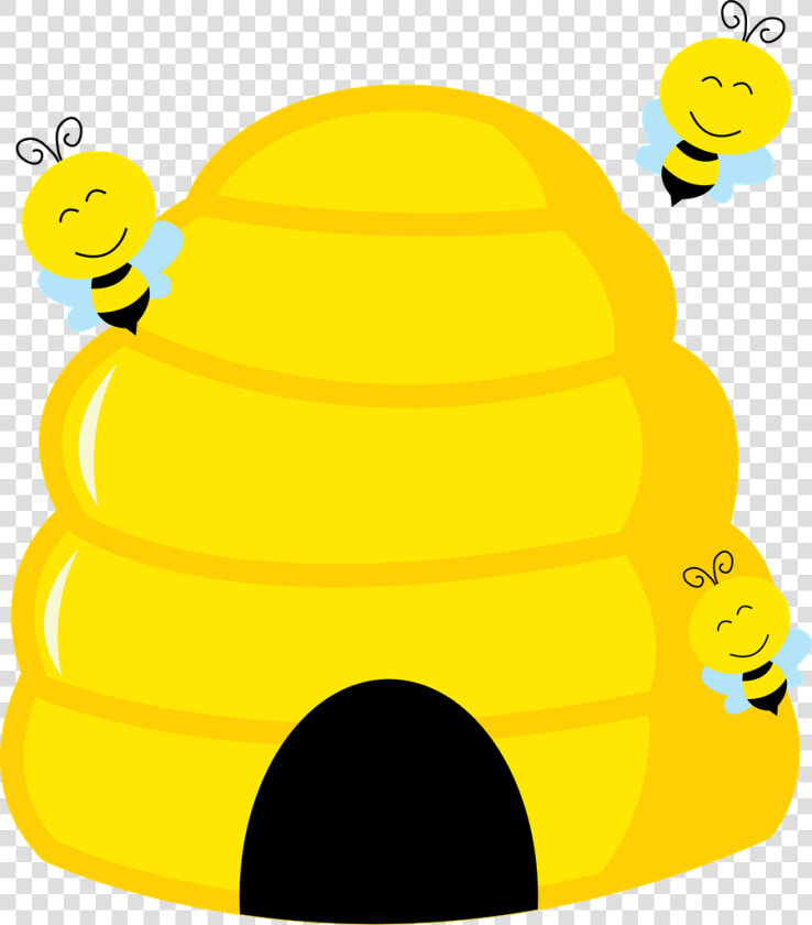 Transparent Bee Clipart Png   Cute Beehive Clipart  Png DownloadTransparent PNG