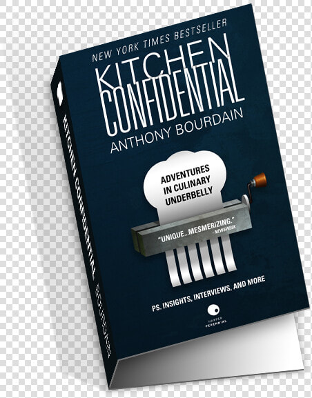 Book Cover Kitchen Confidential   Match  HD Png DownloadTransparent PNG