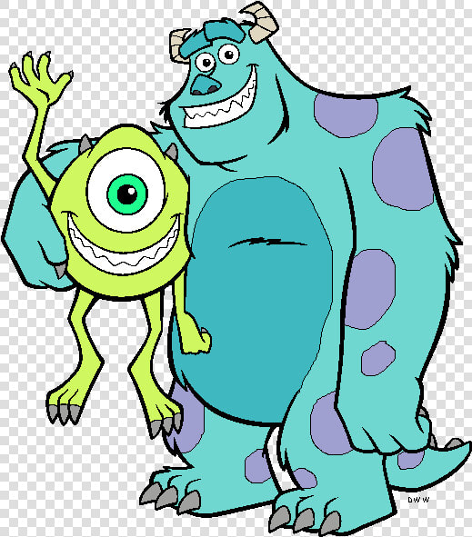 Cartoon Sully Monsters Inc  HD Png DownloadTransparent PNG