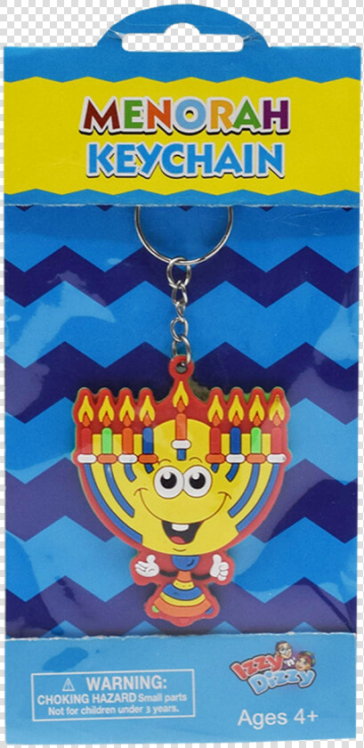 Hanukkah Menorah Rubber Keychain   Hanukkah  HD Png DownloadTransparent PNG