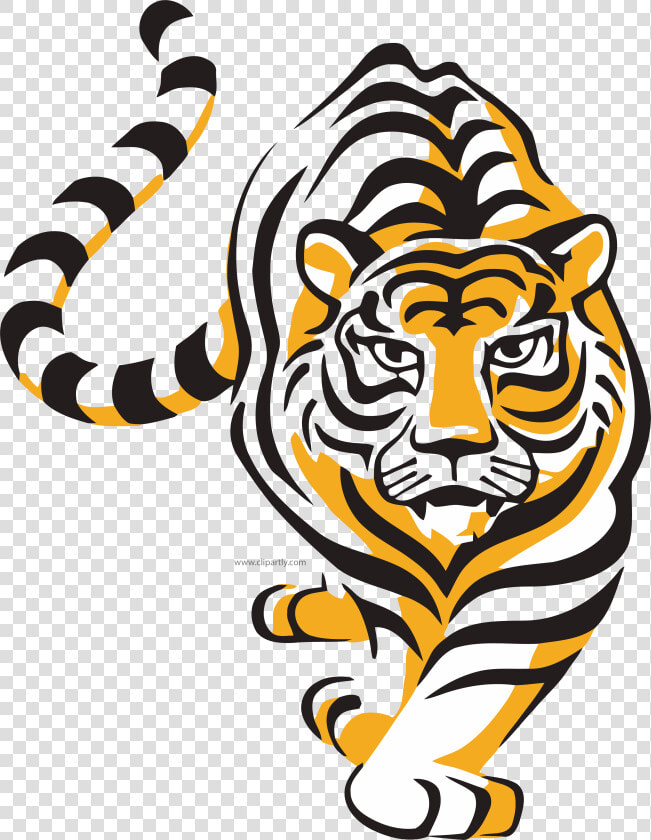 Walking Wild Tiger Clipart Png Tiger Walking Clip   Tiger Clipart Png  Transparent PngTransparent PNG