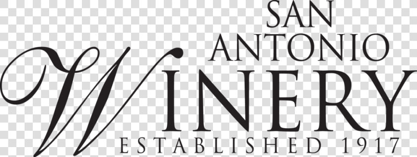 Saw Logo Black   San Antonio Winery Logo  HD Png DownloadTransparent PNG