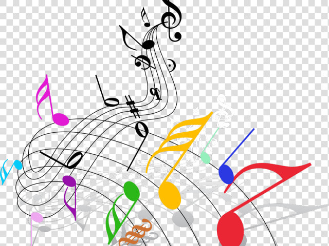 Music Notes Clipart Colorful Music   Colorful Music Notes Png  Transparent PngTransparent PNG