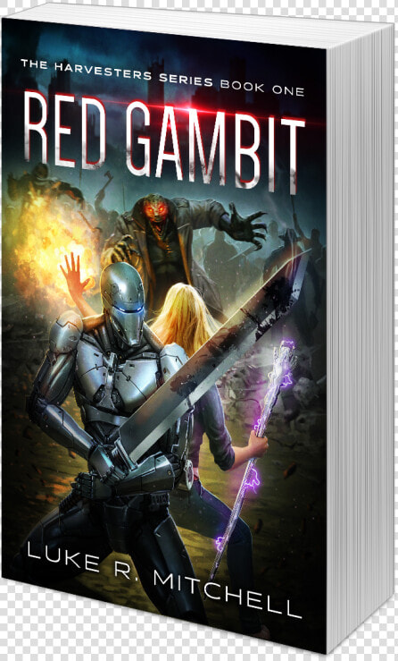 Luke mitchell   Red Gambit  Book One Of The Harvesters Series  HD Png DownloadTransparent PNG