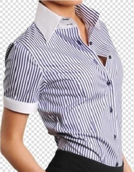 Modelo De Camisas Empresariales Para Dama  HD Png DownloadTransparent PNG