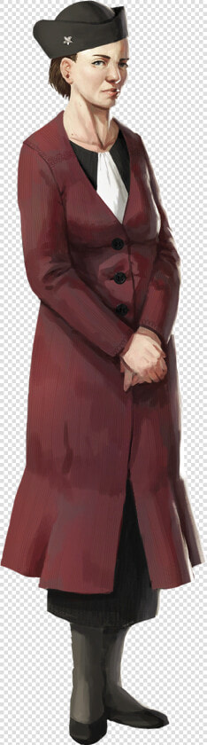 Character St Elias Elena Hover Copy   Overcoat  HD Png DownloadTransparent PNG