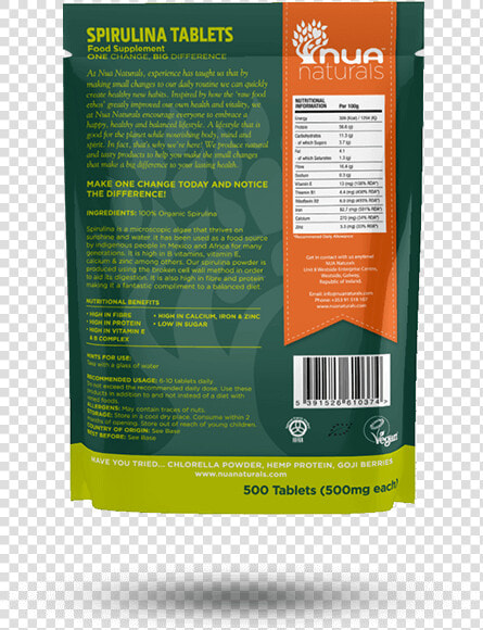 Spirulina Tablets   Brochure  HD Png DownloadTransparent PNG