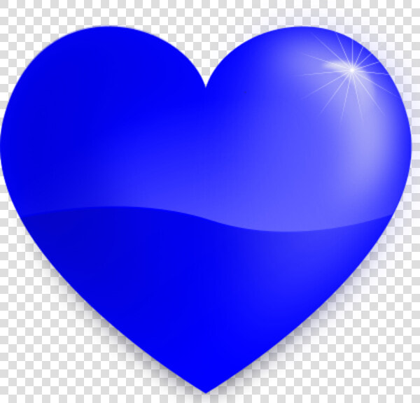 28 Collection Of Blue Heart Clipart Png   Heart Images Blue Colour  Transparent PngTransparent PNG