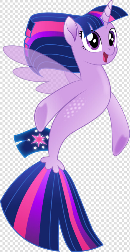 Twilight Vector V2 Mlp Sea Pony Twilight   My Little Pony Twilight Sparkle Seapony  HD Png DownloadTransparent PNG