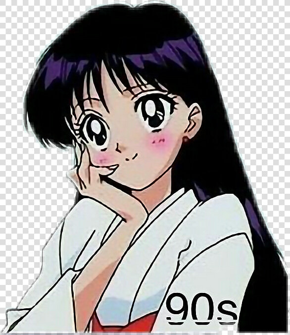  sailor Moon  sailormoom  mood  blush  sailor Mars   Aesthetic Sailor Moon Anime  HD Png DownloadTransparent PNG