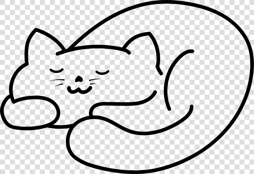 Transparent Sleeping Cat Clipart   Sleep Cat Pixel Png  Png DownloadTransparent PNG