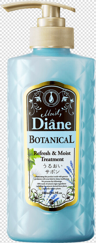 Moist Diane Botanical Refresh  amp  Moist Treatment 480ml   Moist Diane Botanical Series  HD Png DownloadTransparent PNG