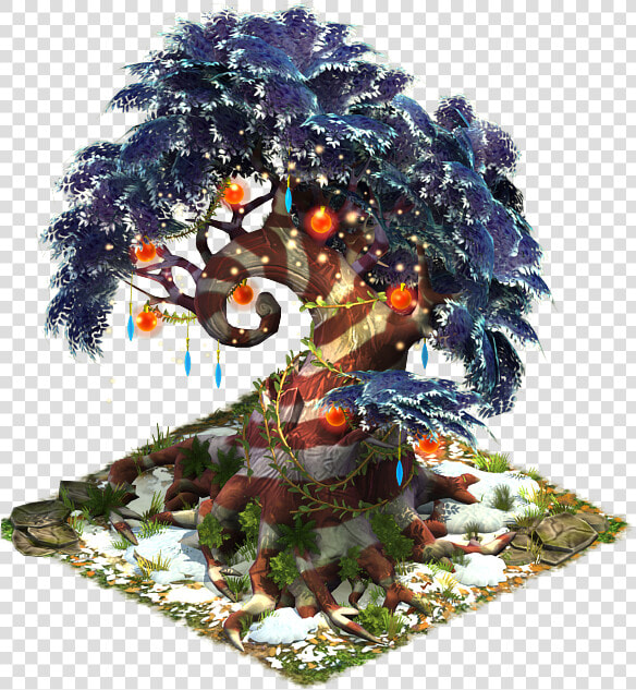 Father Glitter Tree Elvenar  HD Png DownloadTransparent PNG