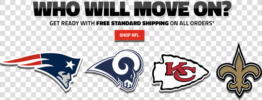 Who Will Move On Get Ready With Free Standard Shipping   Kansas City Chiefs  HD Png DownloadTransparent PNG