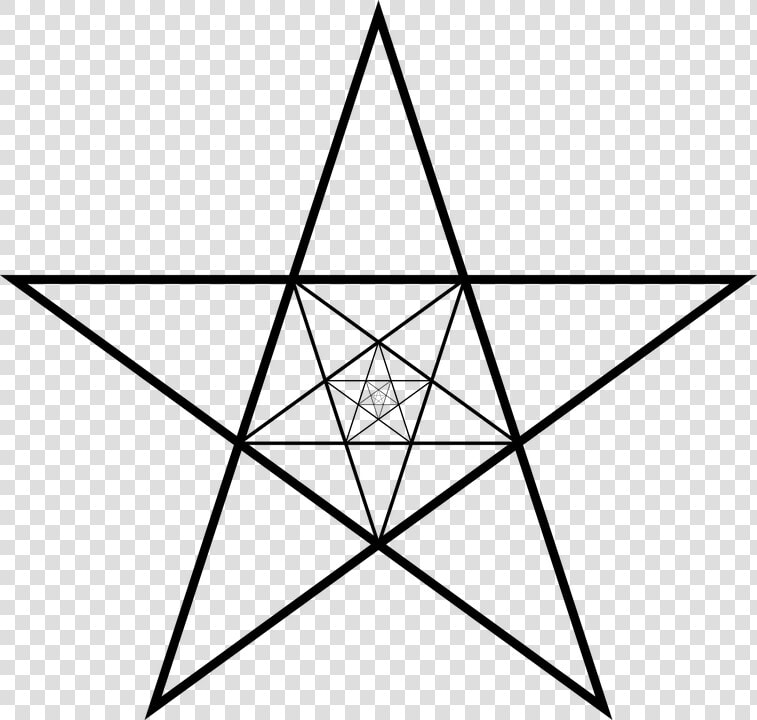 Pentagram  Star  Symbol  Pentagon  Magic   Star In 2 Circles  HD Png DownloadTransparent PNG