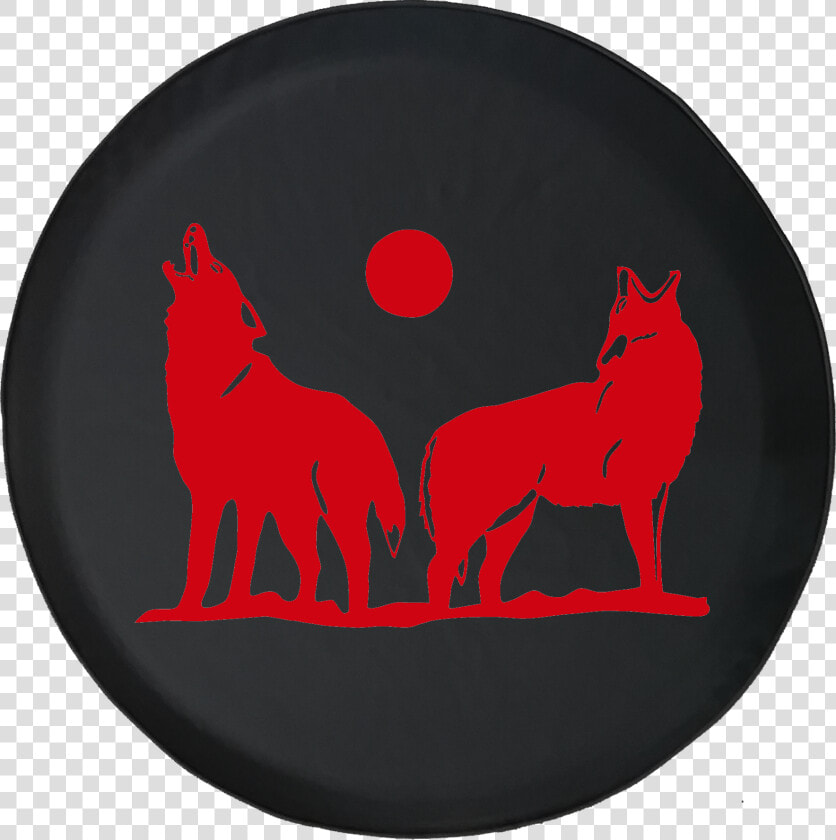 Wolves Howling In The Moonlightoffroad Jeep Rv Camper   Czechoslovakian Wolfdog  HD Png DownloadTransparent PNG