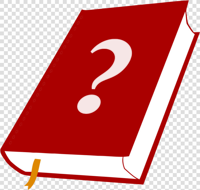 Transparent Question Marks Png   Book With Question Mark Icon  Png DownloadTransparent PNG