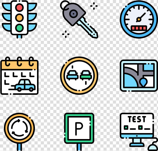 Driver School   Driver Icons  HD Png DownloadTransparent PNG