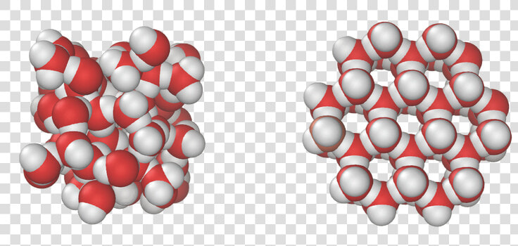 Dream Liquid Water And Ice   Water Molecules 3d  HD Png DownloadTransparent PNG