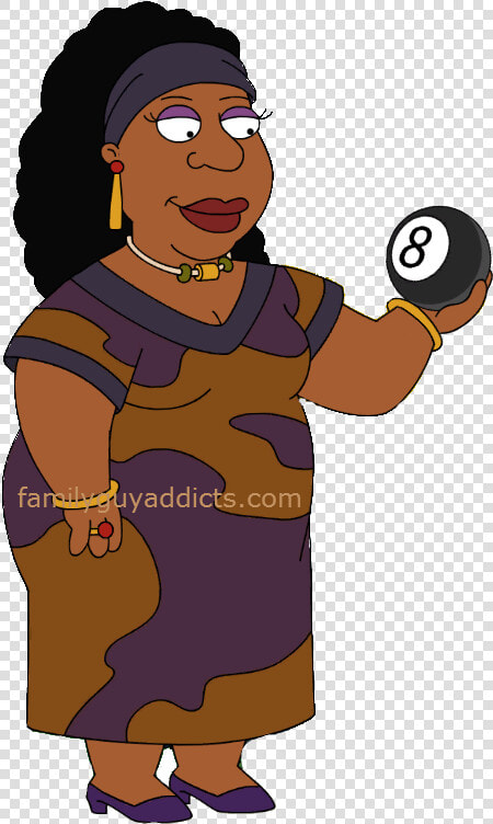 Madame Claude Is The Jamacian Cousin Of Cleveland Brown   Madame Claude Family Guy  HD Png DownloadTransparent PNG