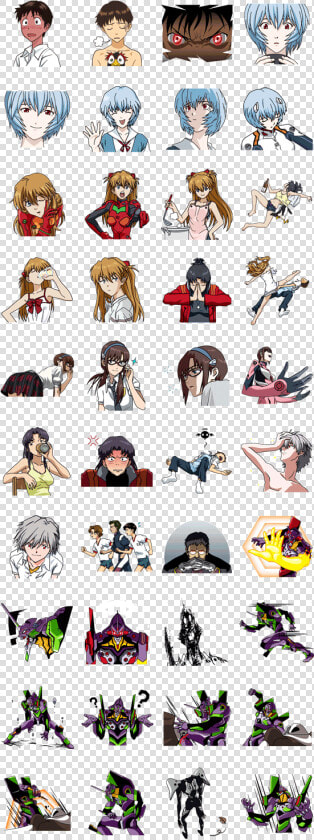 Evangelion   Evangelion Stickers Whatsapp  HD Png DownloadTransparent PNG