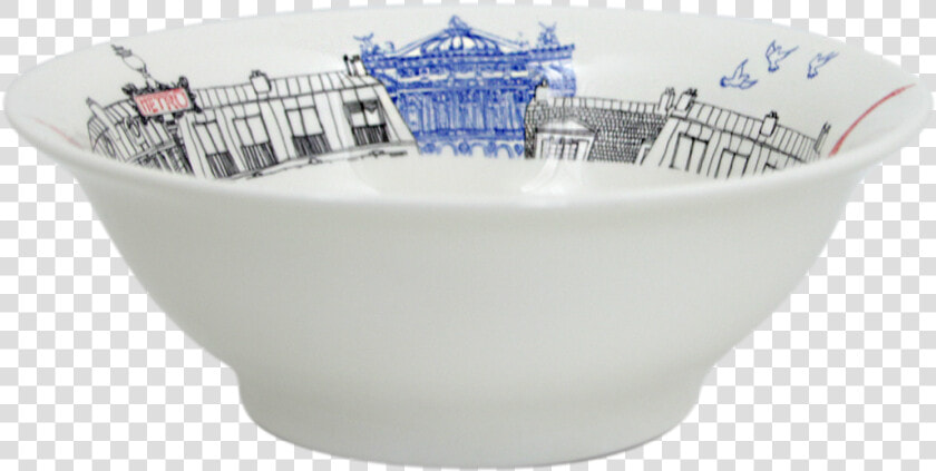 Gien Gien Ca C Est Paris Cereal Bowl   Bowl  HD Png DownloadTransparent PNG