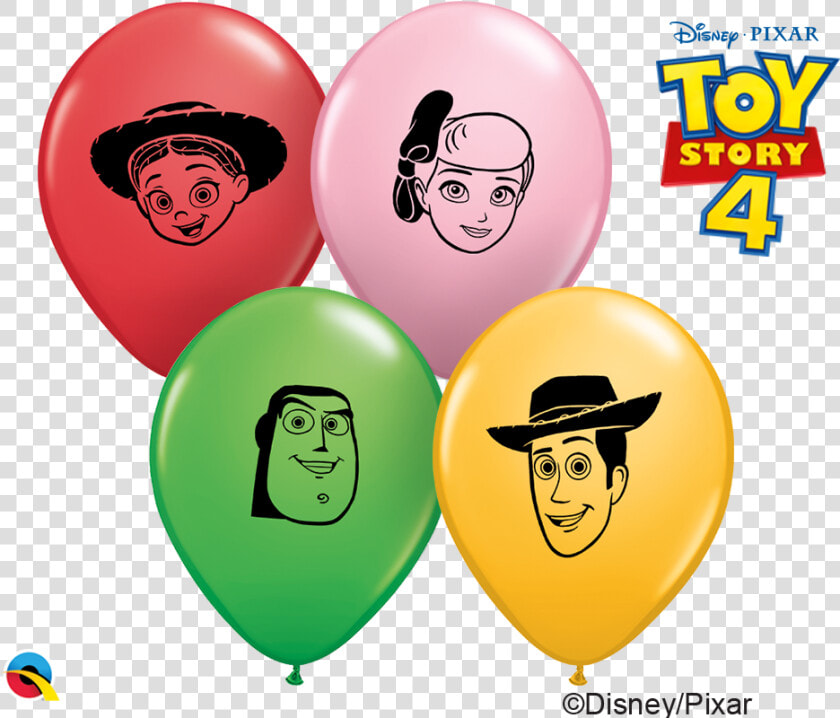 Toy Story Qualatex 5 Inch Prints Modelling Balloons   Toy Story 4 Helium Balloons  HD Png DownloadTransparent PNG