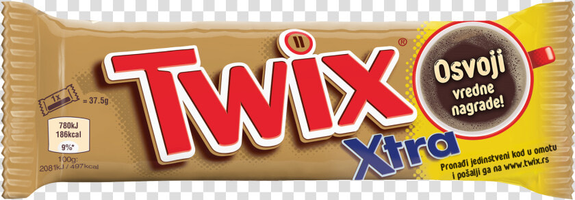 Twix® Xtra 75 Gr   Caffeinated Drink  HD Png DownloadTransparent PNG