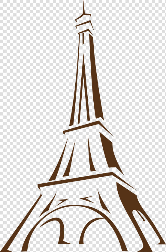 Eiffel Tower Png Hd   Easy Sketch Of Eiffel Tower  Transparent PngTransparent PNG