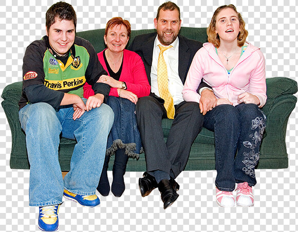 Picture Of A Family   Family With Learning Disabilities  HD Png DownloadTransparent PNG