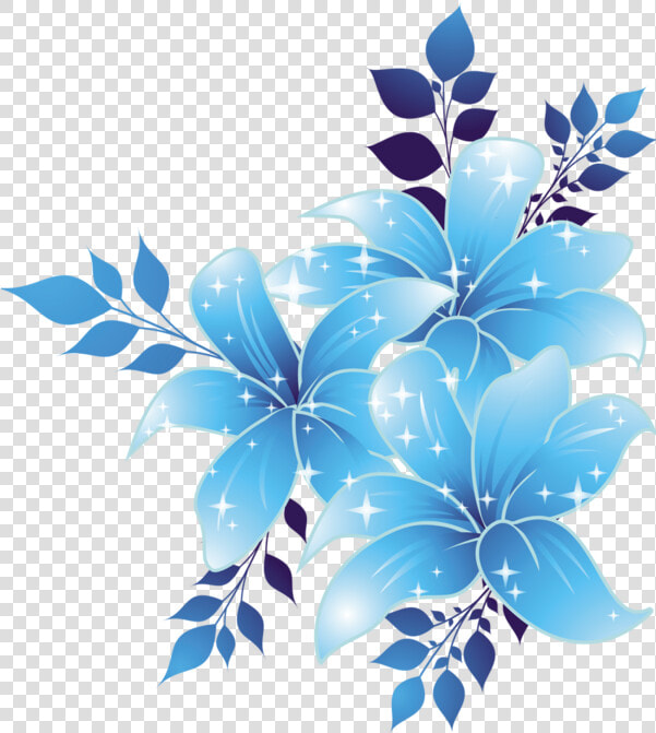 Blue Flower Blue Flower Clip Art  HD Png DownloadTransparent PNG