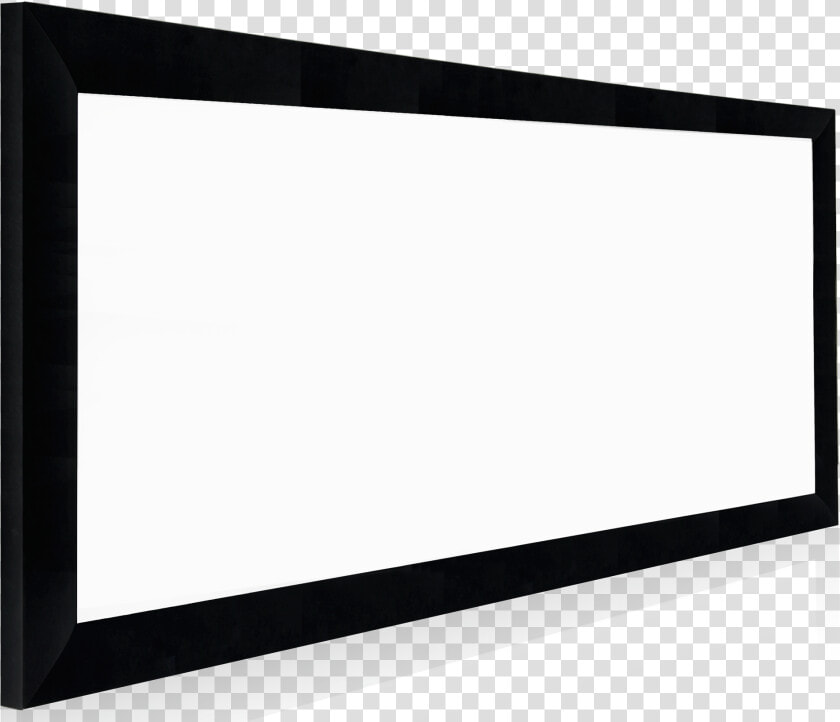 Xy Screen Luxury 80mm Fixed Frame Projector Screen   Slope  HD Png DownloadTransparent PNG