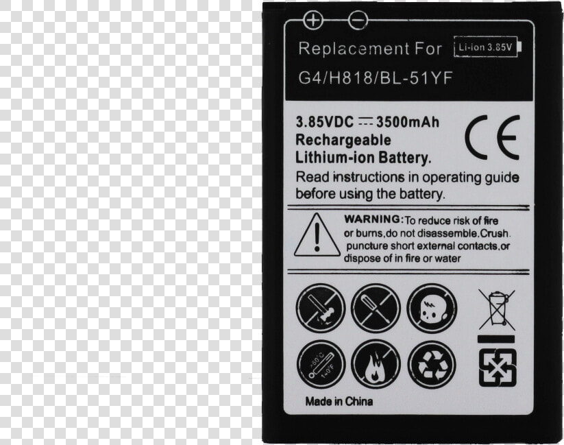 Battery For Use With Lg Lg Stylo   Mobile Phone Battery  HD Png DownloadTransparent PNG