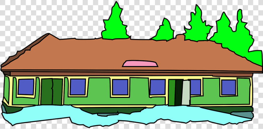 Building  School  Snow  Real Estate  House  Villa   School Building Clip Art  HD Png DownloadTransparent PNG