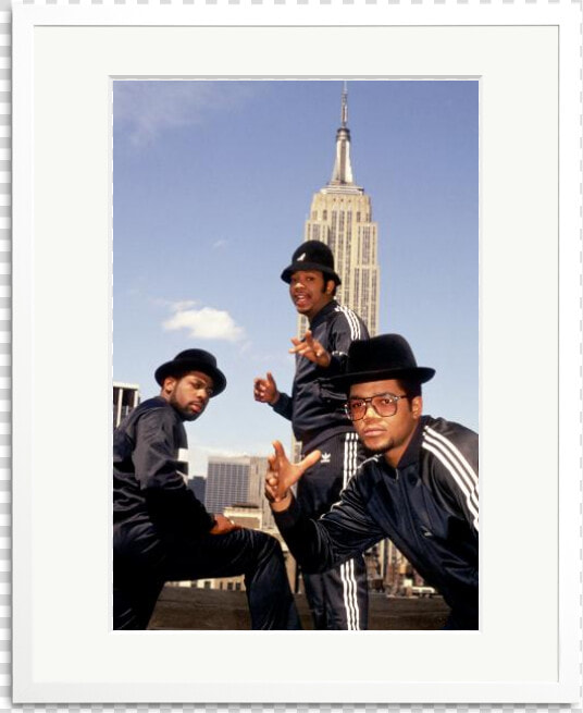 Run Dmc In Front Of The Empire State Building   Run Dmc Dress Up  HD Png DownloadTransparent PNG