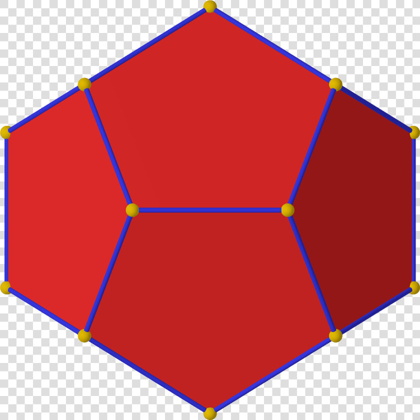 Polyhedron 12 Big From Blue   Umbrella  HD Png DownloadTransparent PNG