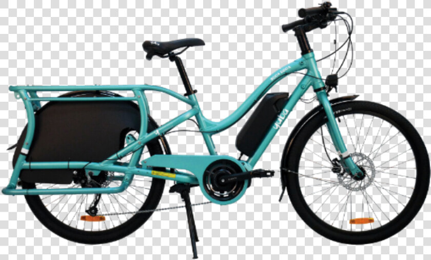 Yuba Cargo Bike Electric Boda Boda Side View   Yuba Boda Boda Electric  HD Png DownloadTransparent PNG