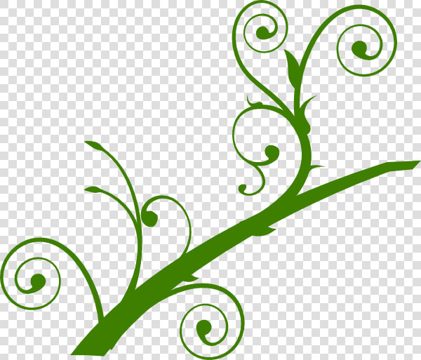 Green Branch Leaves Svg Clip Arts   Tree Branch Clip Art  HD Png DownloadTransparent PNG