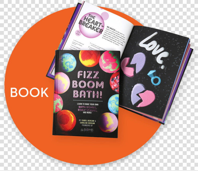 Fizz Boom Bath Diy Bath Bomb Book  HD Png DownloadTransparent PNG