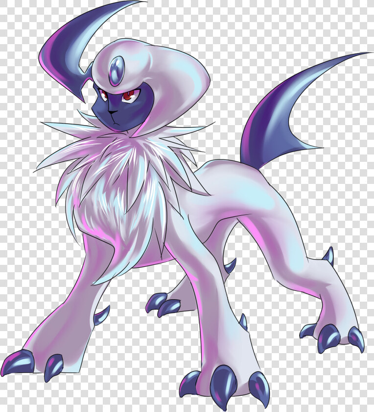 Absol Shiny Absol Since They Were Both Suggested Fun   Cartoon  HD Png DownloadTransparent PNG