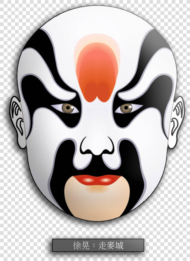 Transparent Mask Clipart   Xu Xian Opera Mask  HD Png DownloadTransparent PNG