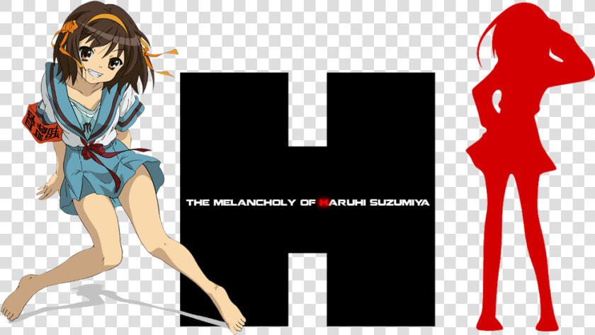 Melancholy Of Haruhi Suzumiya Characters Fan Art  HD Png DownloadTransparent PNG