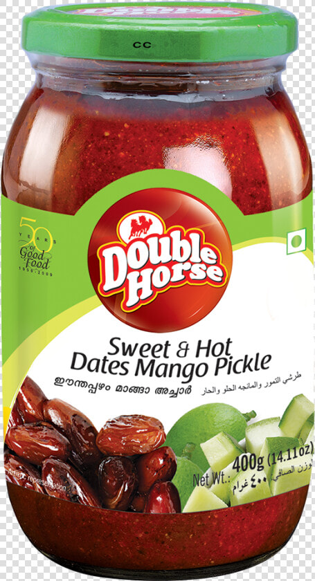 Double Horse Tender Mango Pickle  HD Png DownloadTransparent PNG