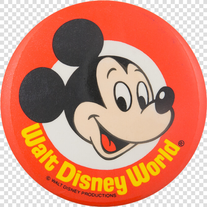 Walt Disney World Mickey Mouse Entertainment Button   Mickey Mouse In Circle  HD Png DownloadTransparent PNG