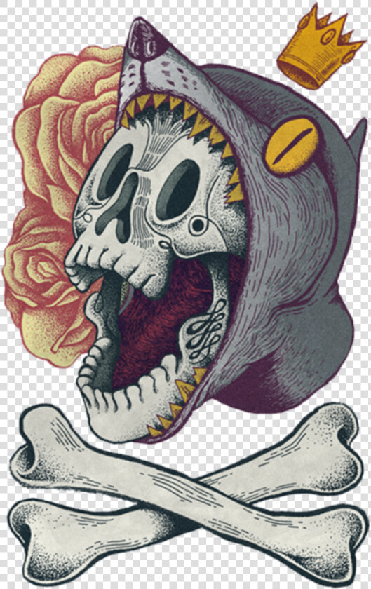  wolf  skull  freetoedit  귀여운  picsart  cute  kawaii   Calavera Illustration  HD Png DownloadTransparent PNG