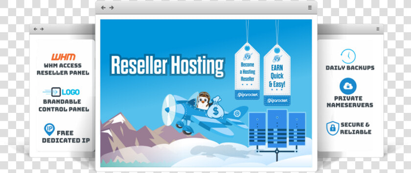 Reseller Hosting Transparent Background   Free Linux Vps Server  HD Png DownloadTransparent PNG