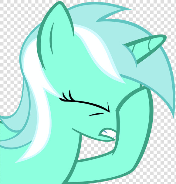 Pony Facepalm   Png Download   Lyra Mlp Face  Transparent PngTransparent PNG